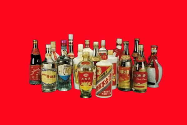 上街区回收老酒